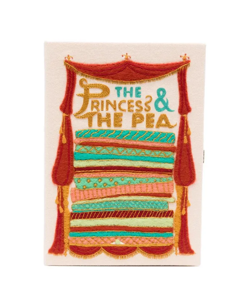 Olympia Le-Tan Princess and the Pea Clutch - Nude Nude