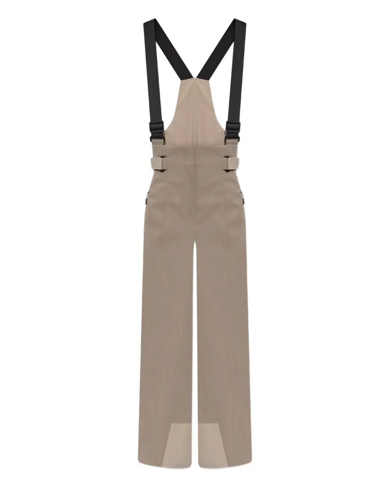 SEASE Aoraki suspenders ski trousers - Braun Braun