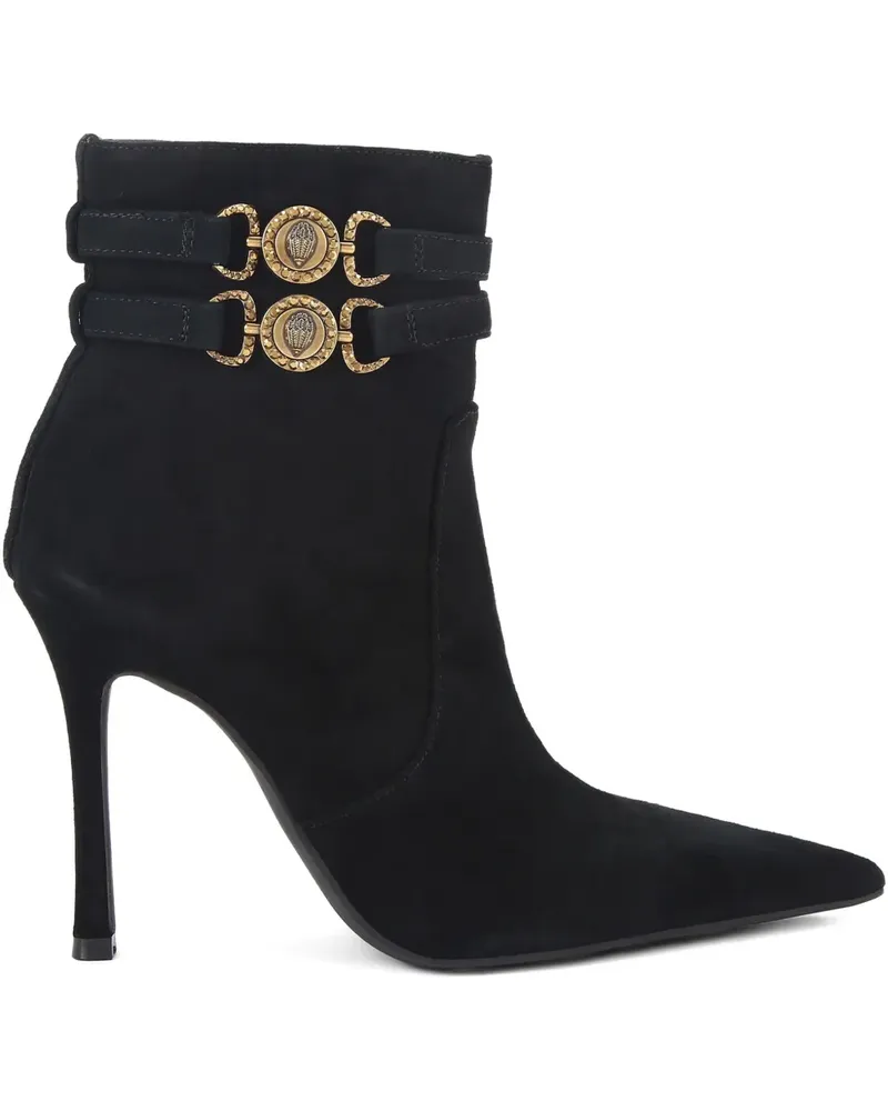 Kurt Geiger Mansion Stiefel mit Horsebit-Riemen 110mm - Schwarz Schwarz
