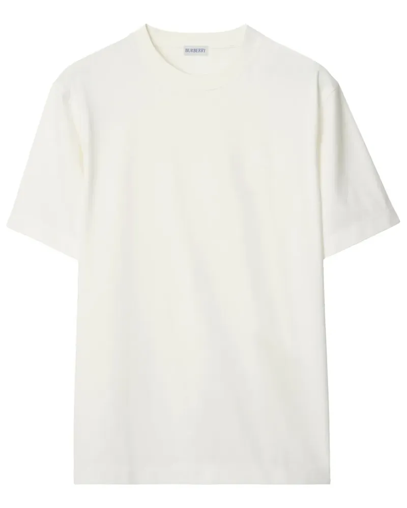 Burberry Equestrian Knight T-Shirt - Weiß Weiß