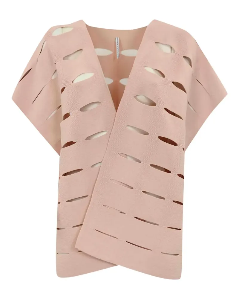 Liviana Conti Jacke mit Cut-Out - Rosa Rosa