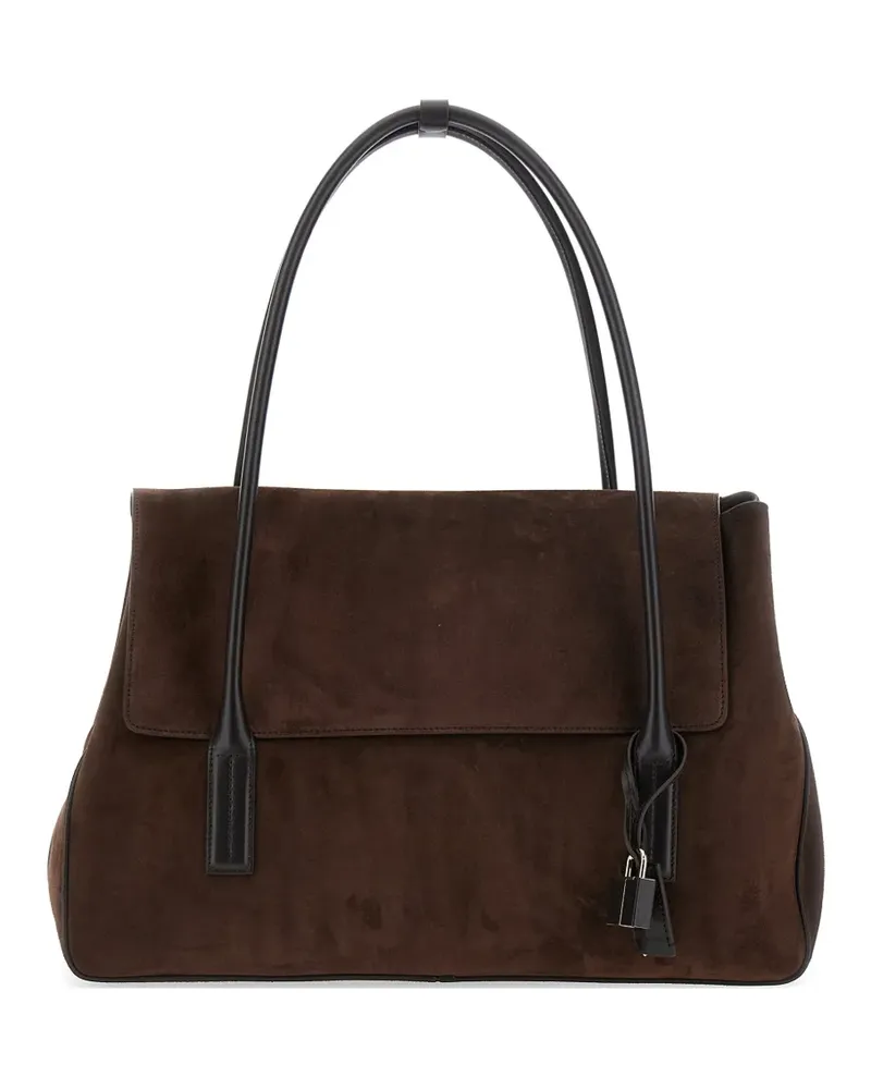 Tom Ford flap calf leather shoulder bag - Braun Braun