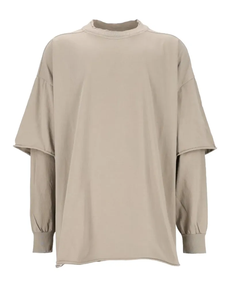DRKSHDW by Rick Owens Tommy Hustler T-Shirt - Nude Nude