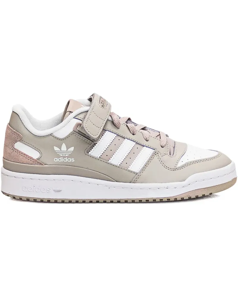 adidas forum low stripes trainers - Grau Grau