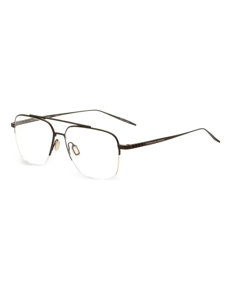 Porsche Design Klassische Pilotenbrille - Braun Braun