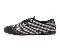 Authentic Prima gingham sneakers - Schwarz