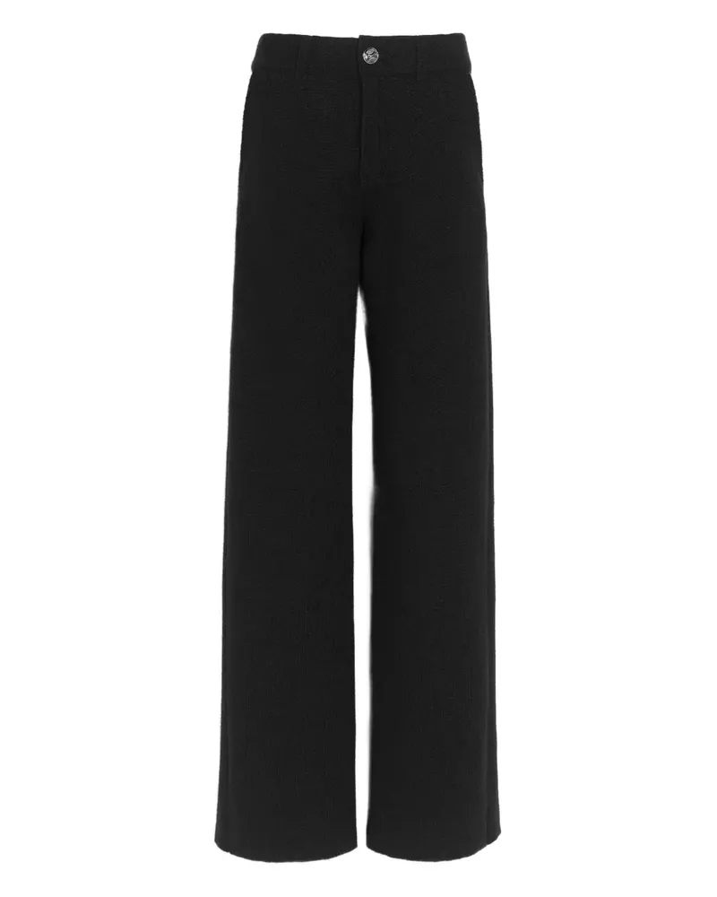Barrie Hose mit weitem Bein - Schwarz Schwarz