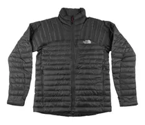 Gefütterte Jacke mit Reißverschluss - Grau