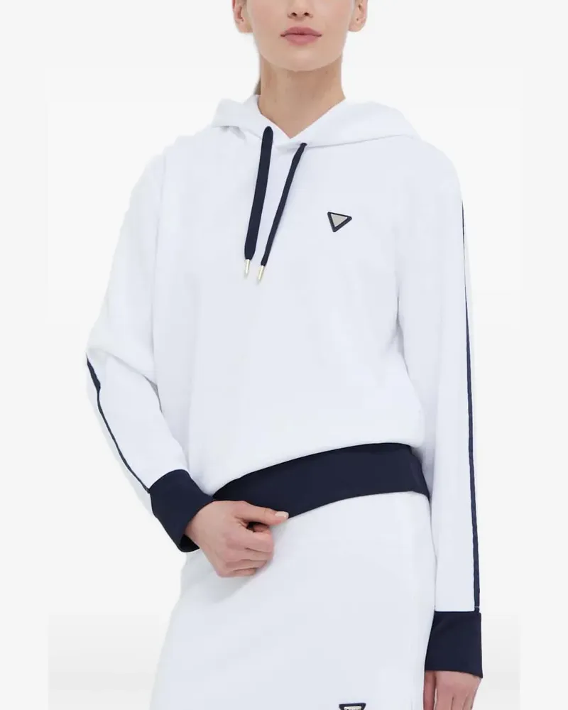Guess Hoodie mit Logo - Weiß Weiß
