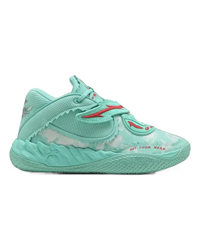 Puma MB.05 Melo World Basketballschuhe - Grün Grün