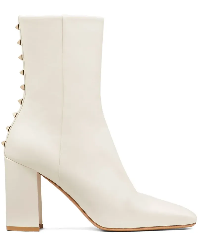 Valentino Garavani Stiefel mit Blockabsatz 90mm - Nude Nude
