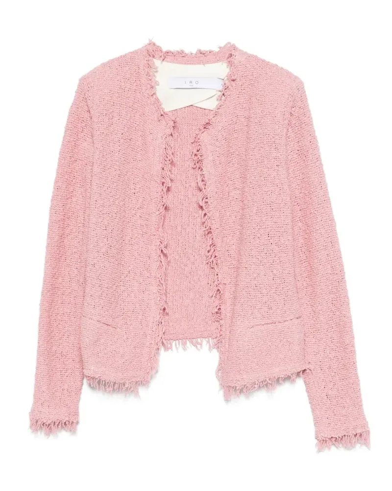 IRO Shavani Jacke - Rosa Rosa