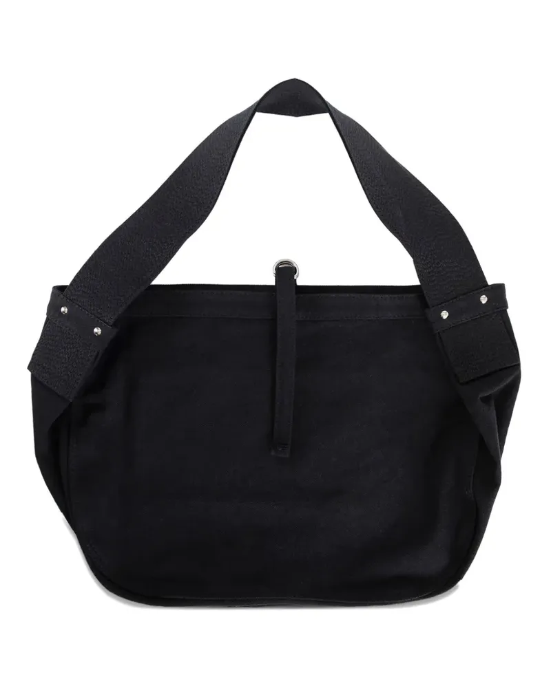 Taiga Takahashi Newsboy Schultertasche - Schwarz Schwarz