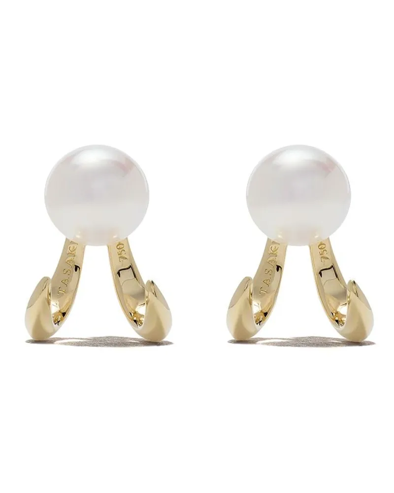 TASAKI 18kt 'Danger Fang' Gelbgoldohrringe Gold