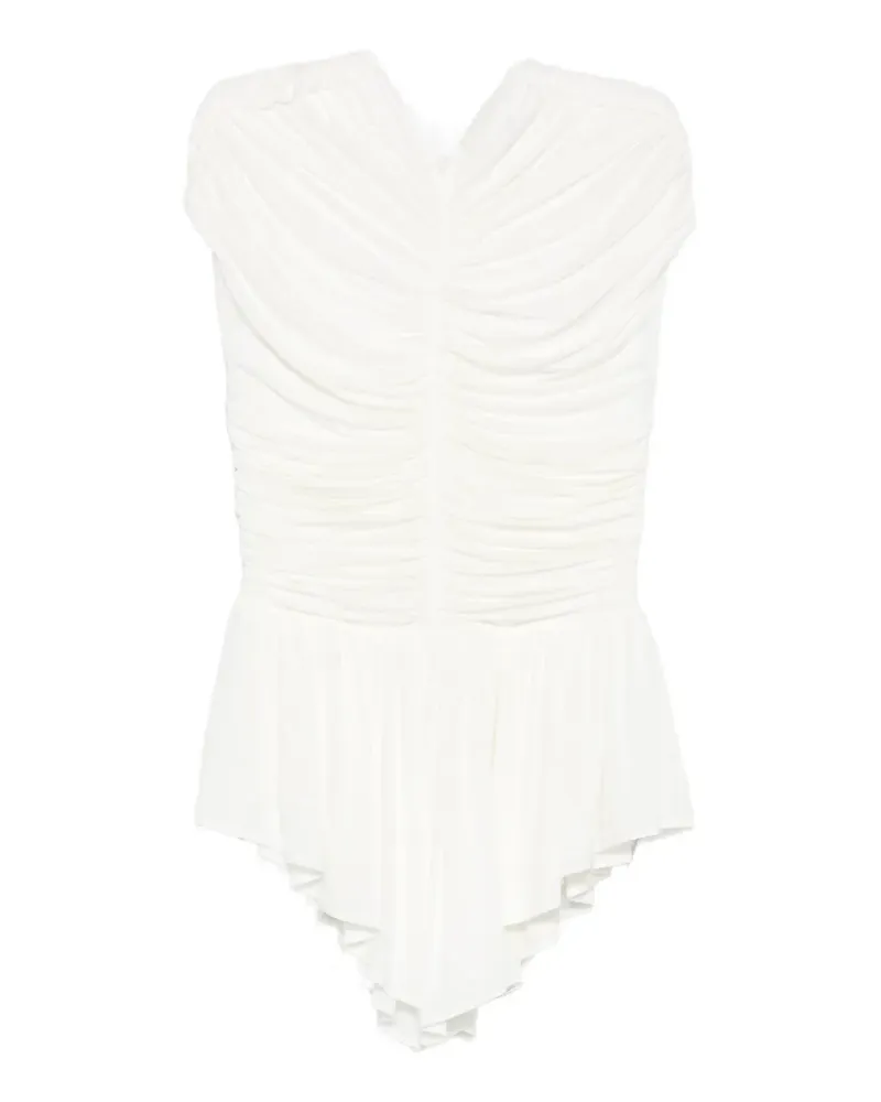 TOVE Gabor Bluse mit Raffungen - Nude Nude