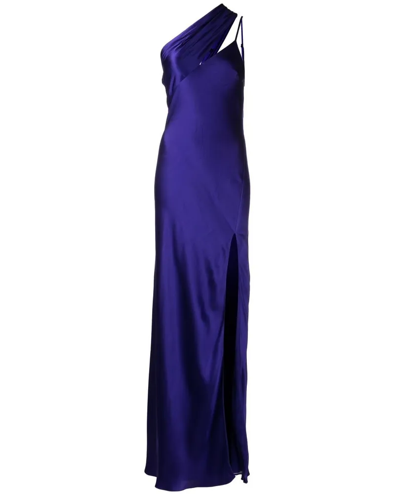 mason by michelle mason Asymmetrisches Abendkleid - Blau Blau