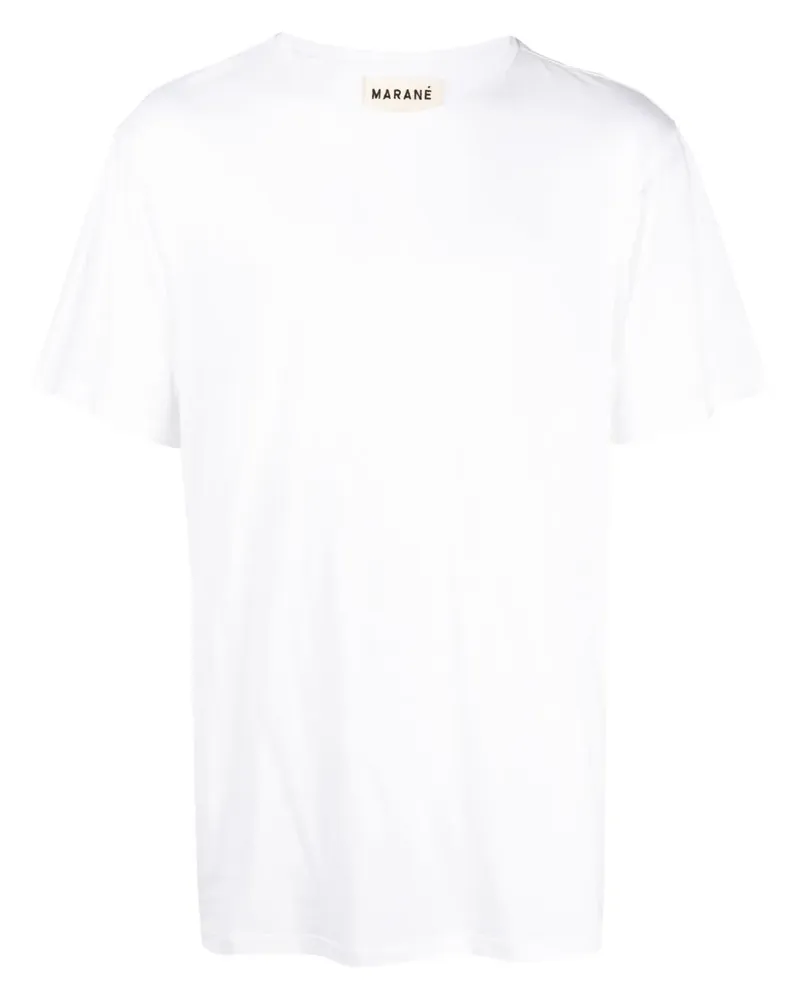 Marané T-Shirt mit Rundhalsausschnitt - Weiß Weiß