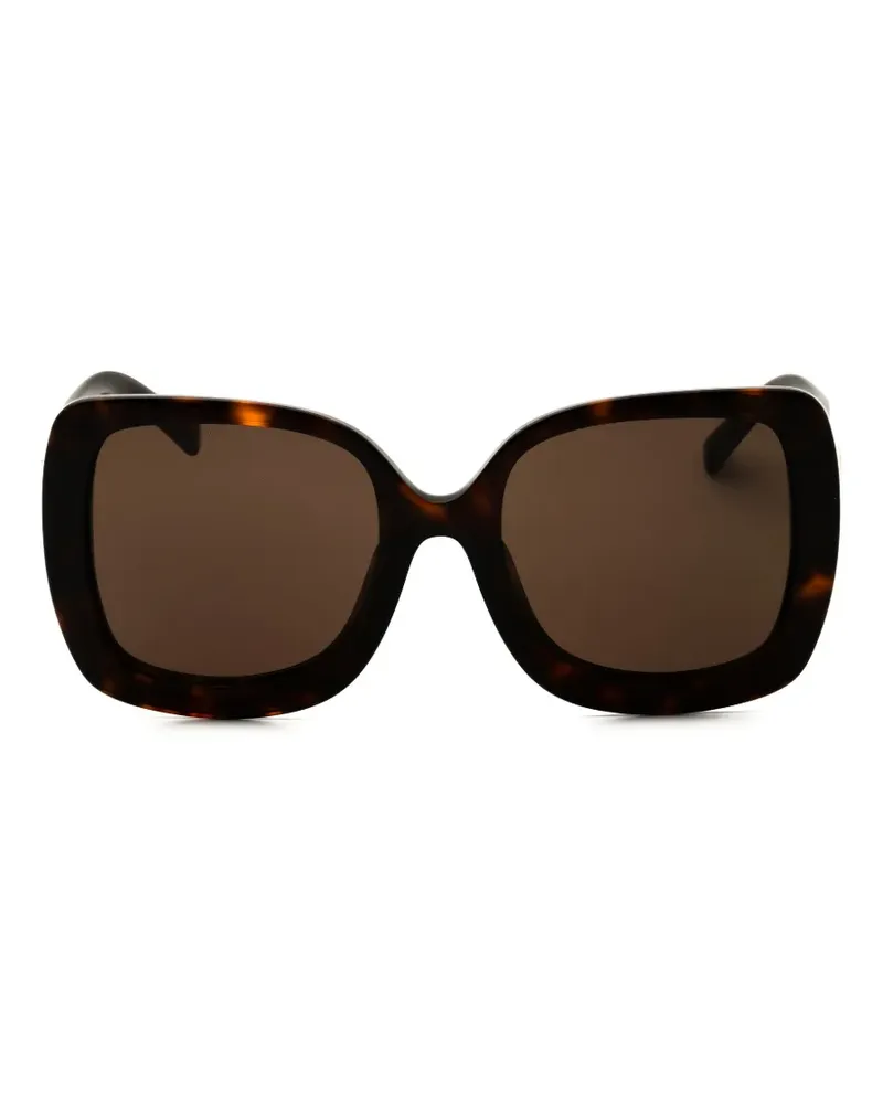 Dolce & Gabbana Oversized-Sonnenbrille in Schildpattoptik - Braun Braun