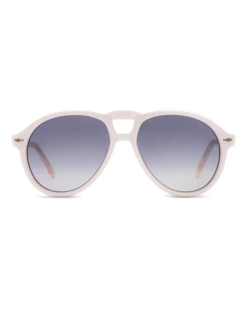 Jacques Marie Mage Valkyrie Pilotenbrille - Rosa Rosa