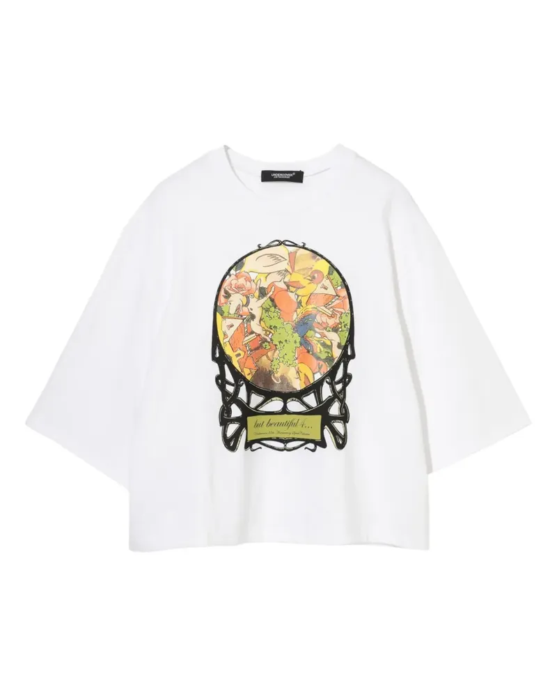 Undercover T-Shirt mit grafischem Print - Weiß Weiß