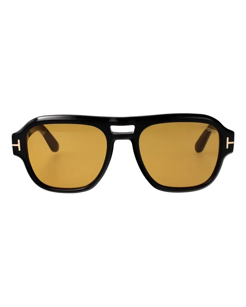 Tom Ford Madison-02 Pilotenbrille - Schwarz Schwarz