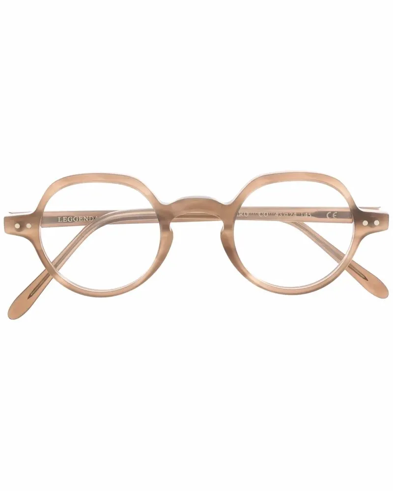 EPOS Brille mit rundem Gestell - Nude Nude