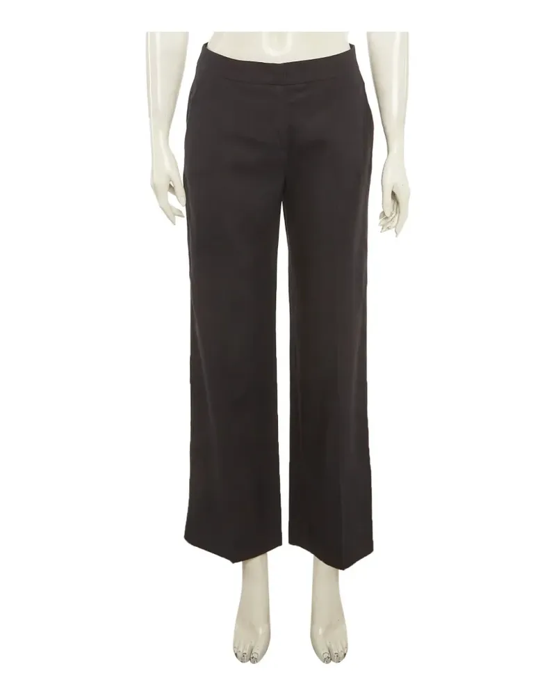 Max Mara tailored linen trousers - Grau Grau