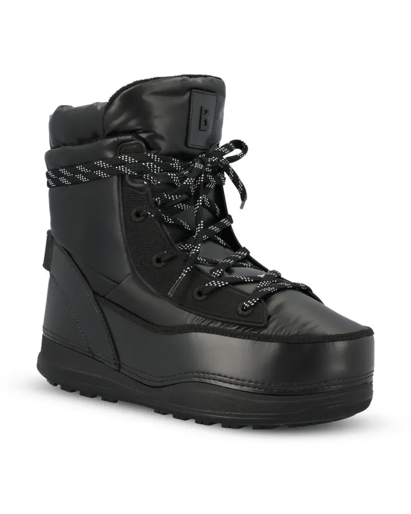 Bogner Gefütterte Schnürstiefel - Schwarz Schwarz