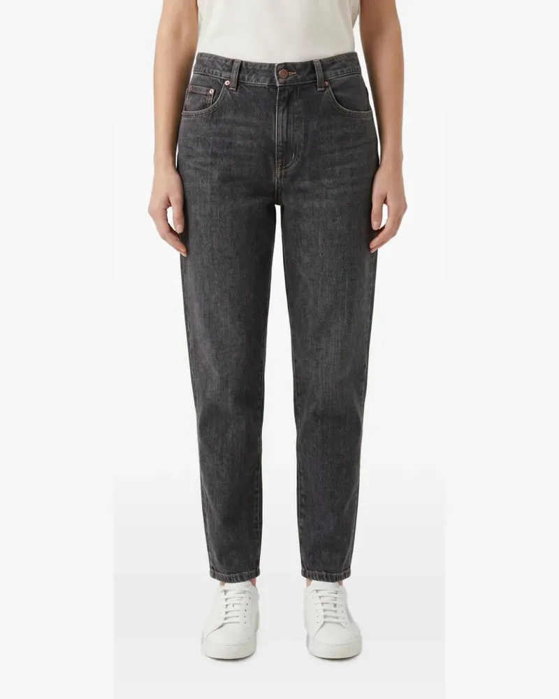 Brunello Cucinelli tapered-fit jeans - Grau Grau