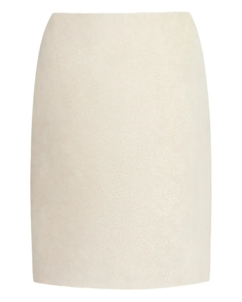 12 STOREEZ Bleistiftrock aus Seide - Nude Nude