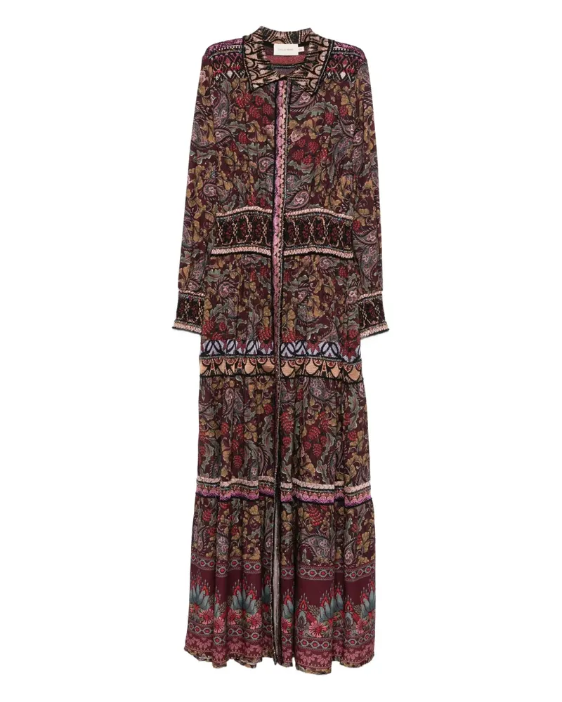 Cecilia Prado Franciele floral tiered dress - Violett Violett