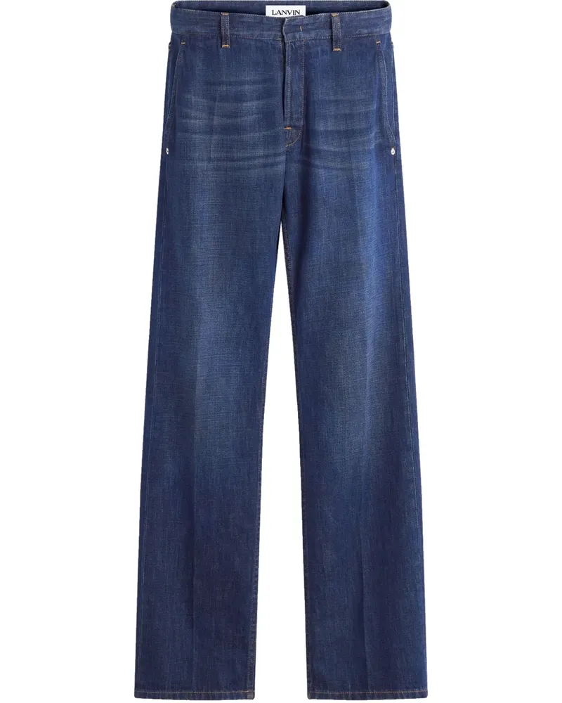 Lanvin Jeans mit geradem Bein - Blau Blau