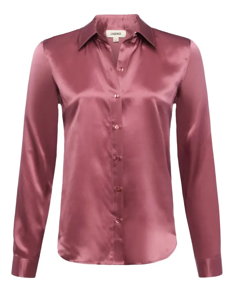 L'Agence Tyler long-sleeve shirt - Rosa Rosa