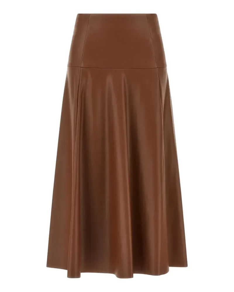 NUDE flared panelled skirt - Braun Braun