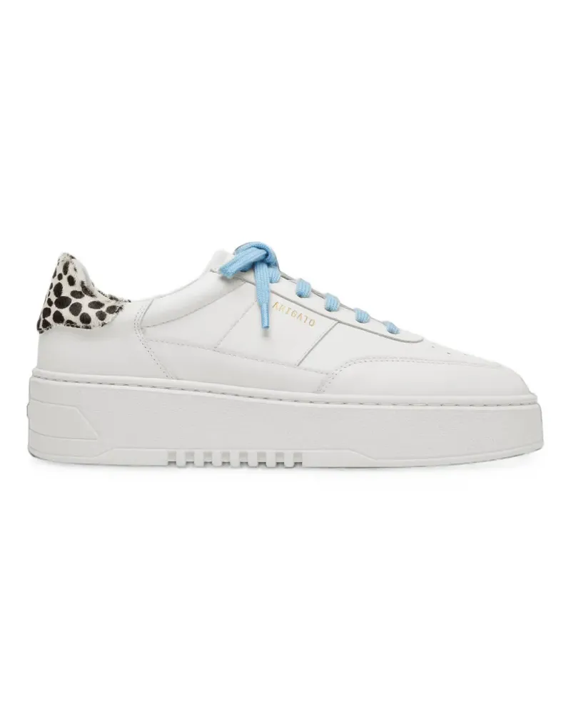 Axel Arigato Orbit Sneakers mit Leopardenprint - Weiß Weiß