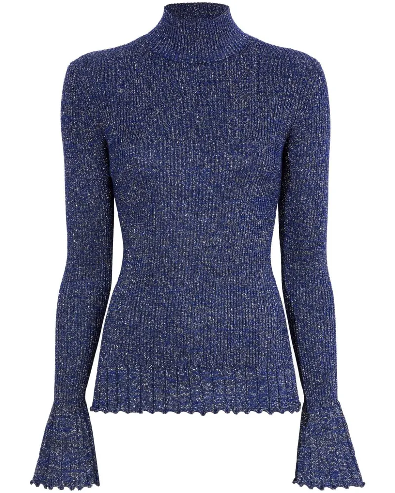 Proenza Schouler Avery Rollkragenpullover - Blau Blau