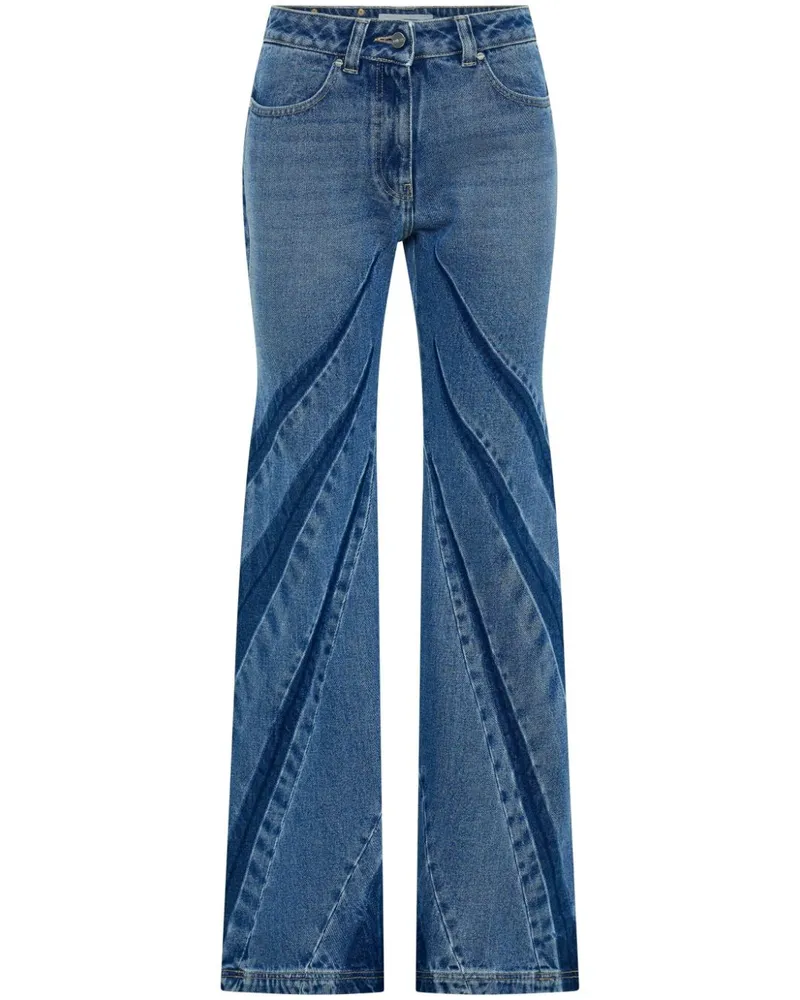 Dion Lee Bootcut-Jeans - Blau Blau