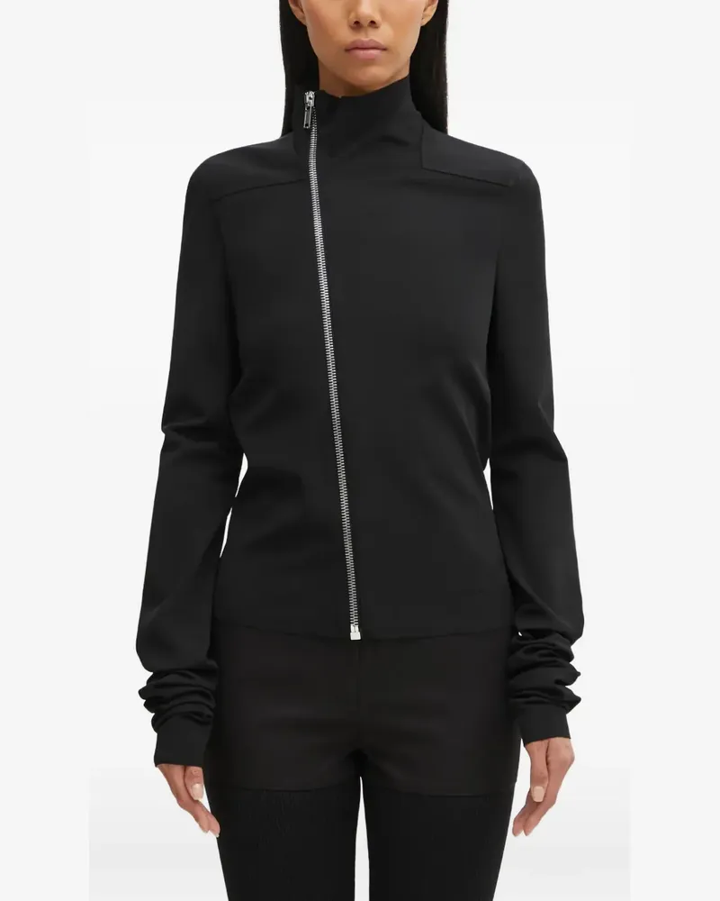 Rick Owens Lilies Gary zip-fastening long-sleeve jacket - Schwarz Schwarz