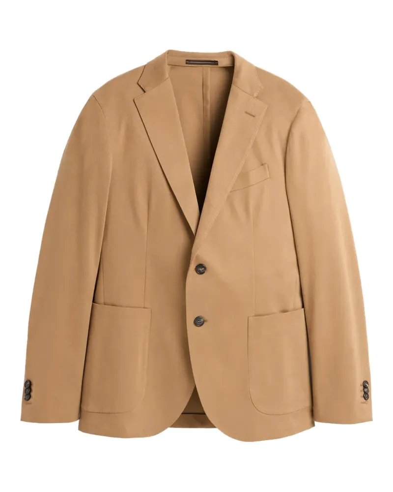 Incotex Flexjacket gabardine blazer - Nude Nude