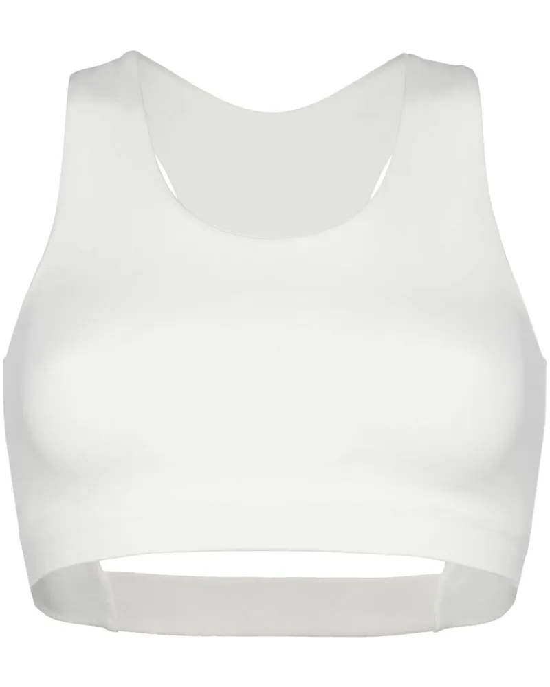 Eres Marie-Jose Cropped-Top - Weiß Weiß