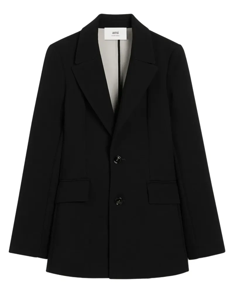AMI Paris Einreihiges Sakko - Schwarz Schwarz