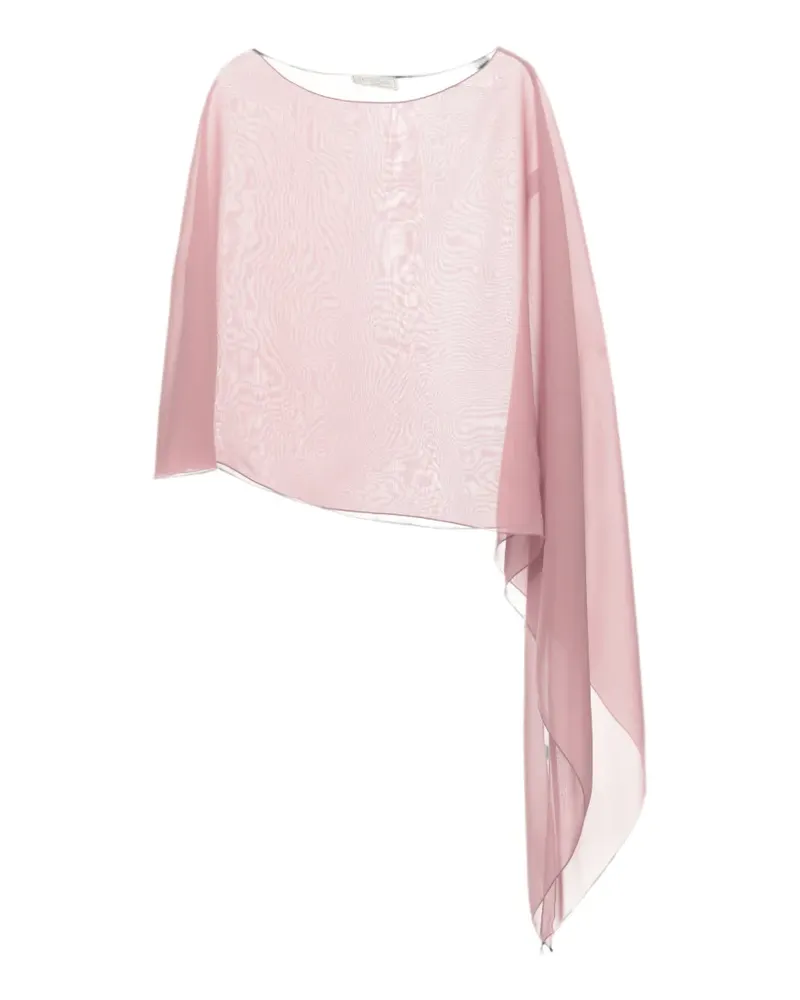 Antonelli Firenze Asymmetrischer Melone Schal - Rosa Rosa