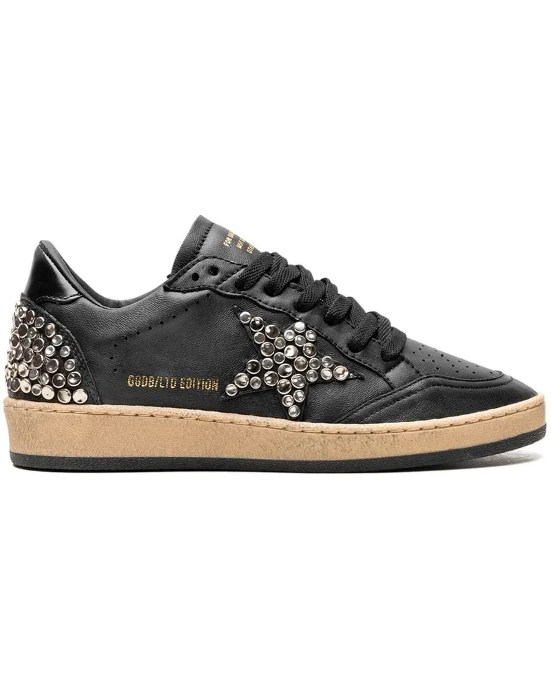 Golden Goose Ball Star Black Sneakers - Schwarz Schwarz
