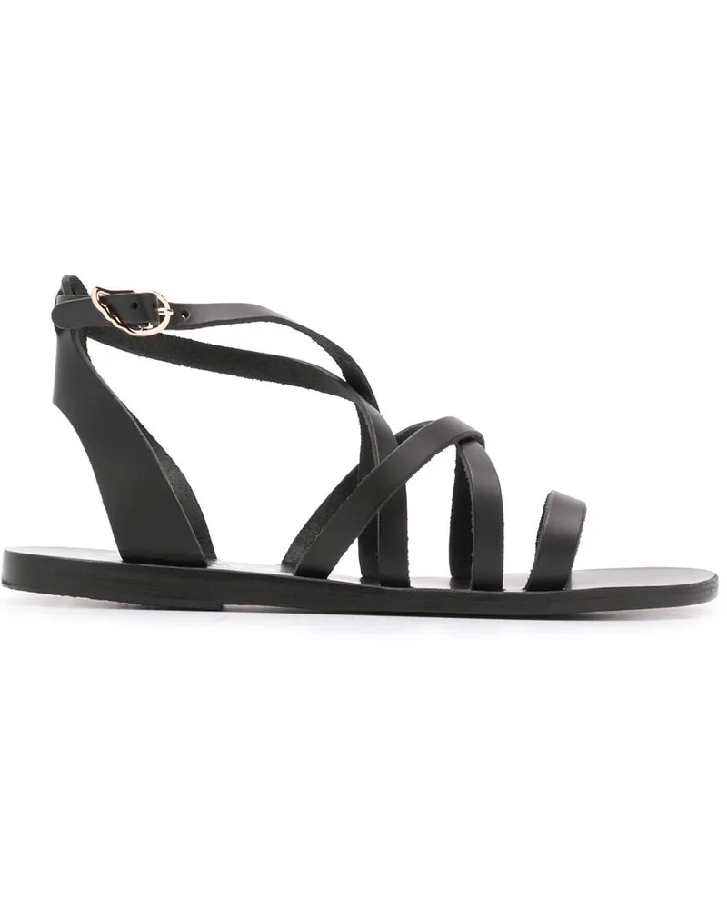 Ancient Greek Sandals Delia' Sandalen mit Riemen - Schwarz Schwarz