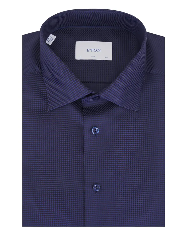 Eton Klassisches Hemd - Blau Blau