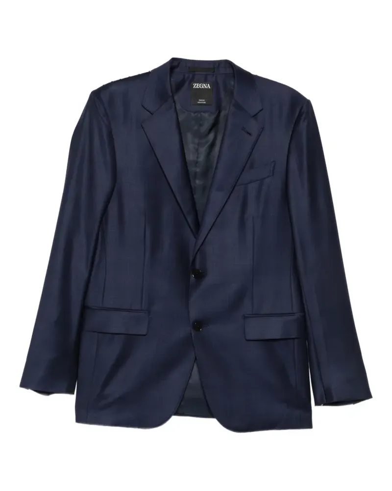 Ermenegildo Zegna Einreihiger Anzug - Blau Blau