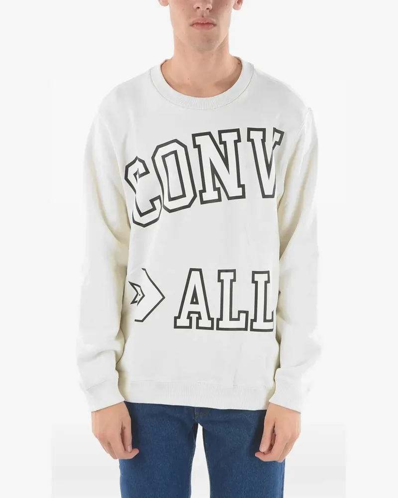Converse All Star Pullover mit Logo - Nude Nude