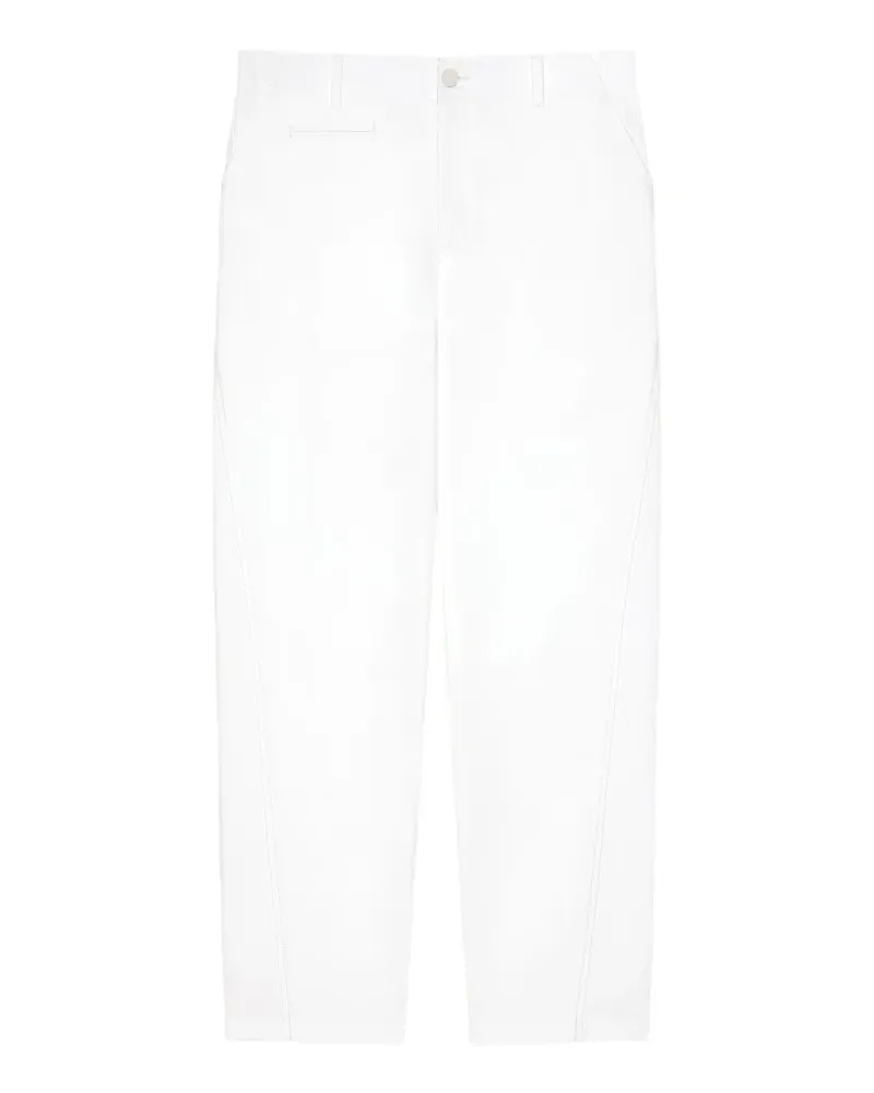 Givenchy Couture Seam Chinohose - Weiß Weiß