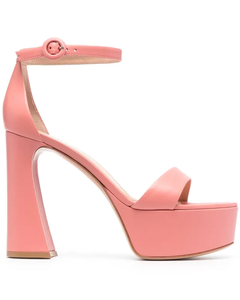 Gianvito Rossi Holly Plateau-Sandalen 120mm - Rosa Rosa