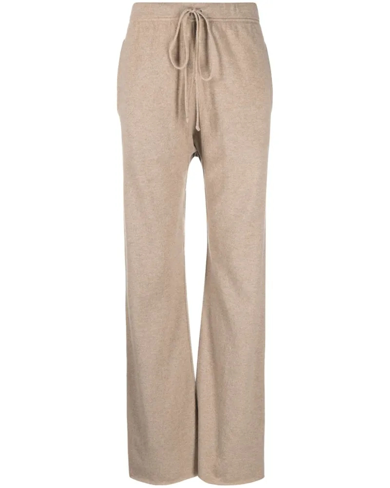 Maison Margiela Gestrickte Hose mit geradem Bein - Nude Nude